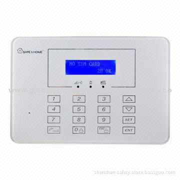 New Wireless GSM SMS Intercom Security Intruder Burglar Alarm System Kit/LCD Display Touch Keypad